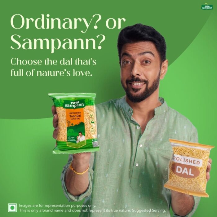 Tata sampann unpolished toor(arhar) dal_promo